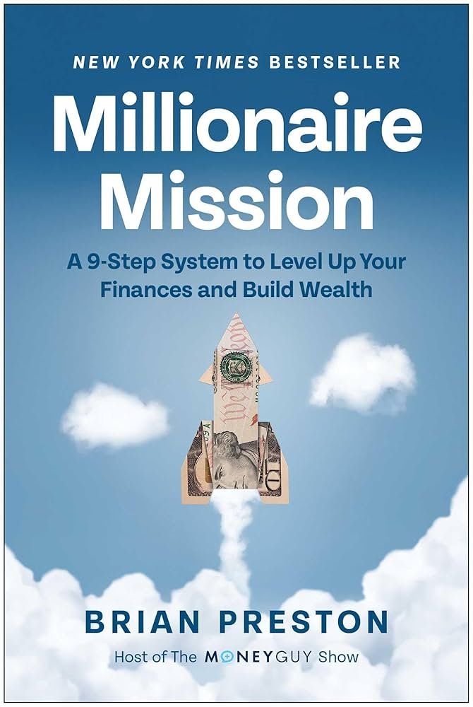 Cover of the book ‘Millionaire Mission’ by Brian Preston, emphasizing financial strategy and wealth-building concepts.